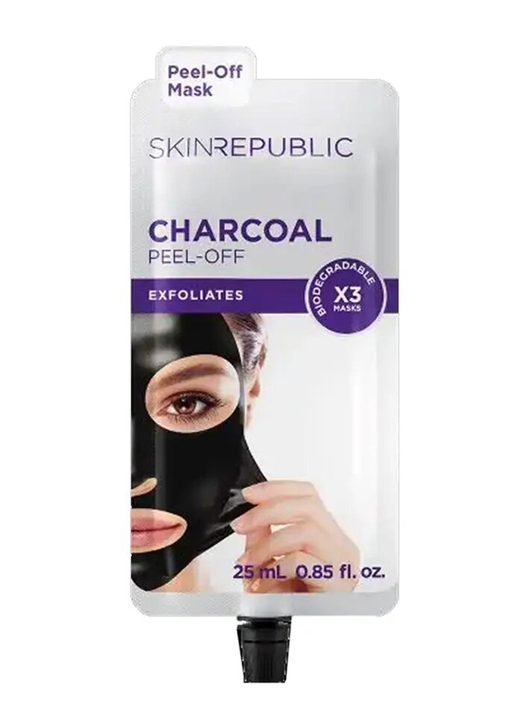 Skin Republic Charcoal Peel-Face Mask, 25ml