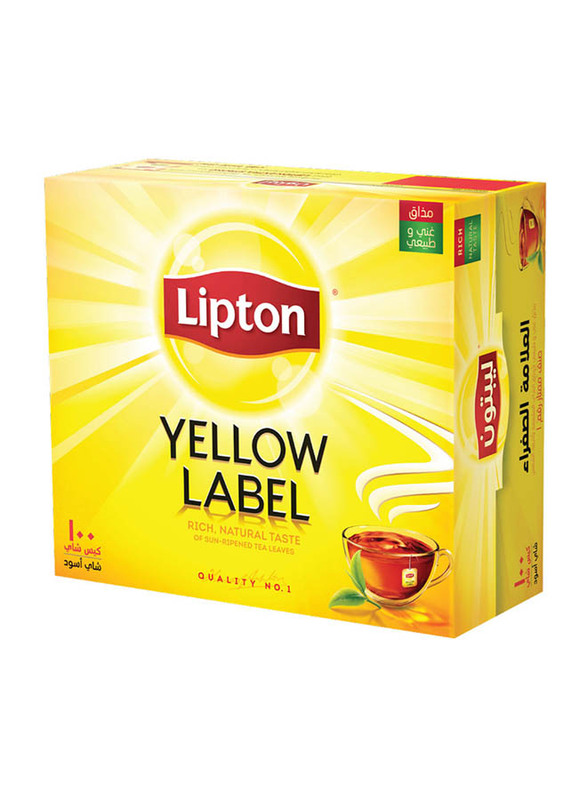 Lipton Yellow Label Tea, 100 Tea Bags