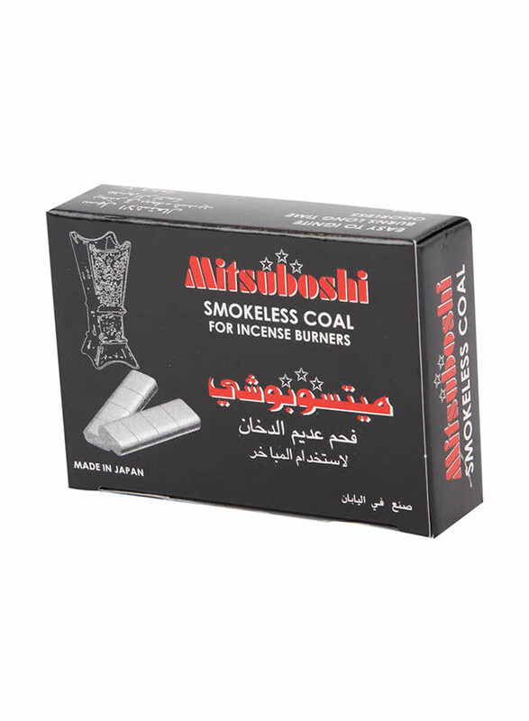 

Mitsuboshi 20-Piece Smokeless Coal, Silver