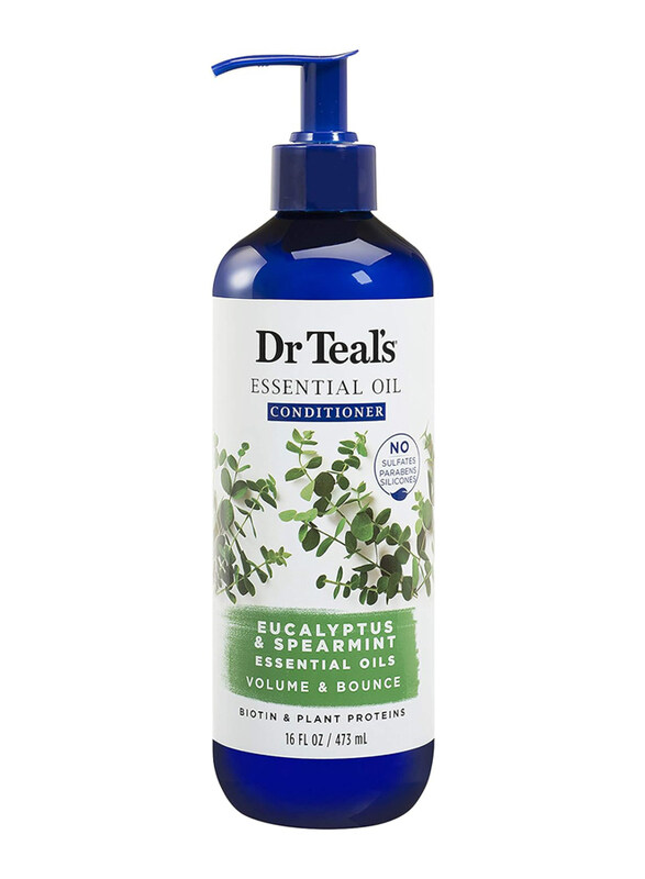 

Dr Teal's Eucalyptus Bounce Volume Peppermint Essential Oil Conditioner, 473ml