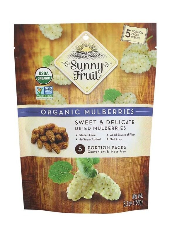 

Sunny Fruit Organic Mulberries, 150g