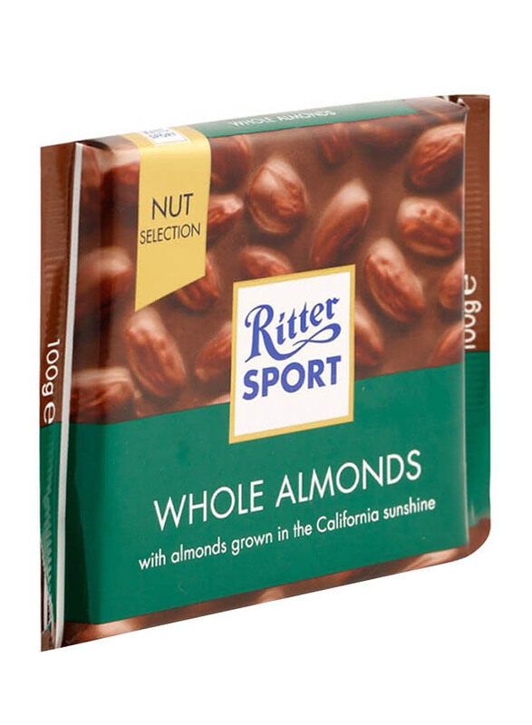 

Ritter Sport Whole Almonds Chocolate - 100g