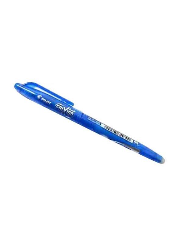 Pilot Frixion Clicker Roller Ball Pen, 0.7mm, Blue