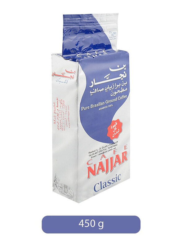 Najjar Classic Brazilian Ground Coffee, 450g