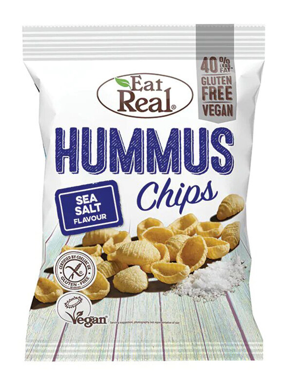 

Eat Real Hummus Sea Salt Chips, 45g