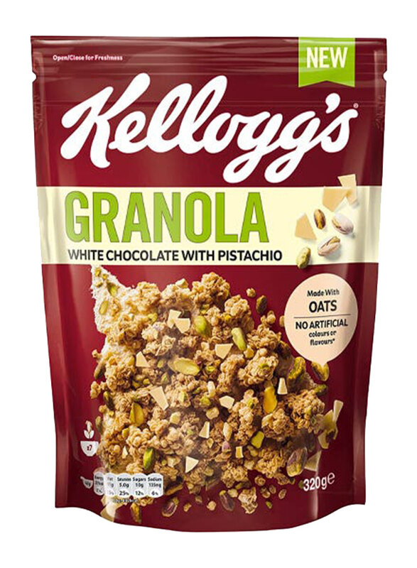 

Kellogg's With Chooclate with Pistachio, 320g