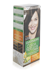 Garnier Color Naturals Creme Haircolor, 4 Brown Chatain, 110ml