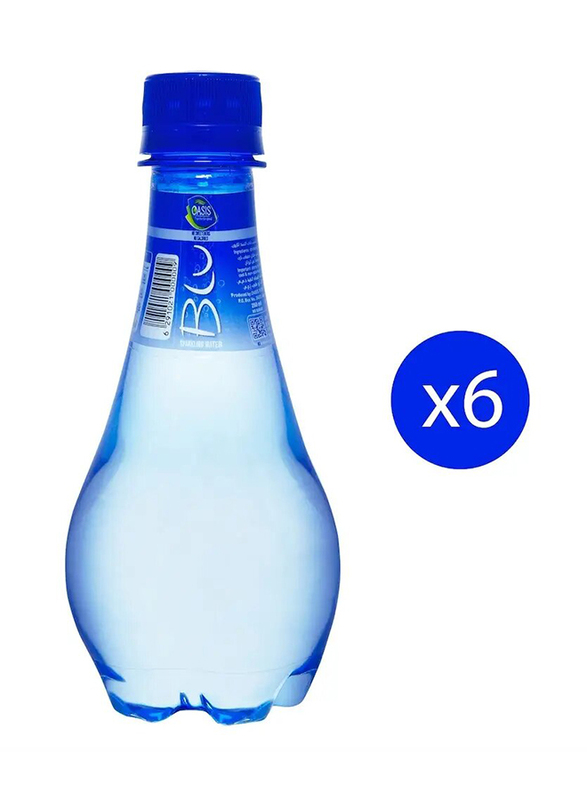 Blu Sparkling Water Plain, 6 x 250ml