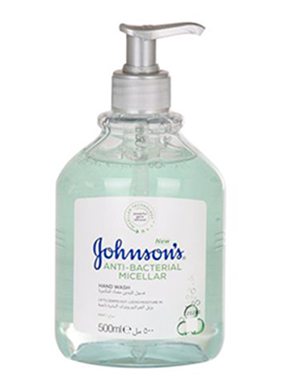 Johnson's Anti-Bacterial Micellar Mint Hand Wash - 500ml