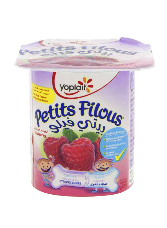 

Yoplait Petits Filous Raspberry Yogurt, 120g