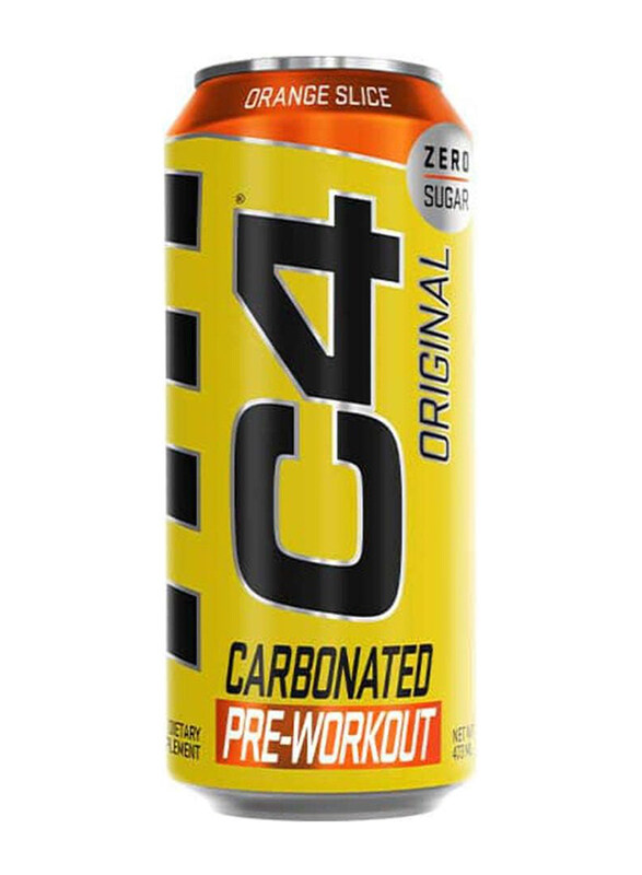 

Cellucor C4 Original Carbonated Zero Sugar, 473 ml, Yellow