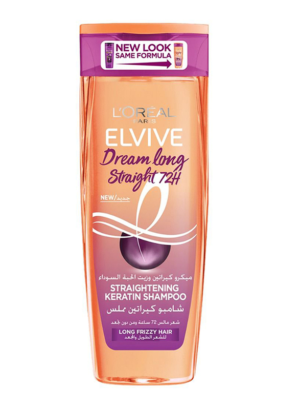 L'Oreal Paris Elvive Dream Long Straight Shampoo for Dry/Frizzy Hair, 400ml