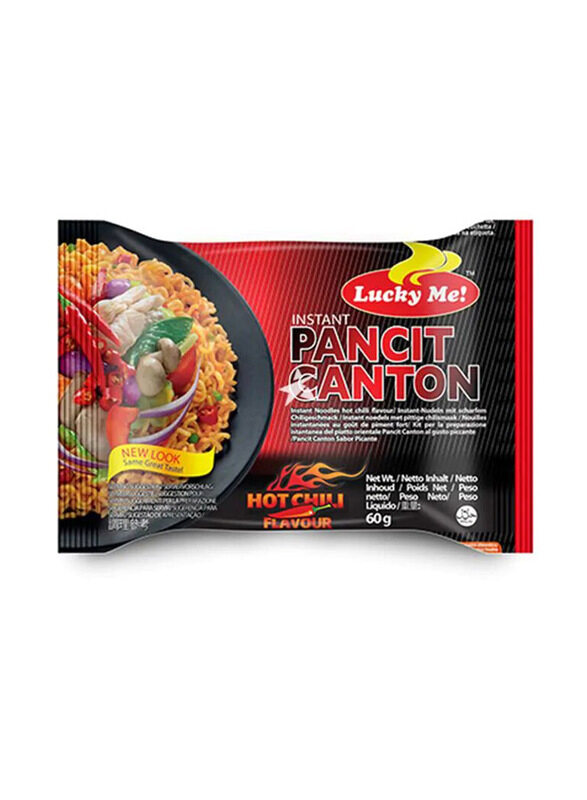 

Lucky Me Instant Pancit Canton Hot Chili, 60g