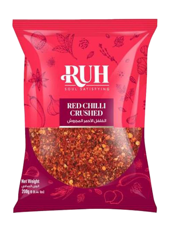 Ruh Red Chilli Crushed, 200g