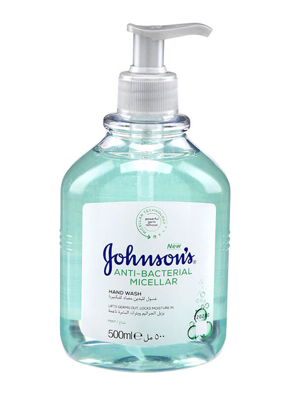 

Johnson's Anti-Bacterial Micellar Mint Hand Wash - 500ml