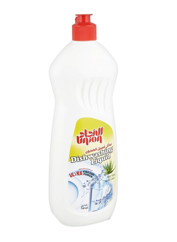 

Union Aloe Vera Ultra Grease Power Dishwashing Liquid, 750ml