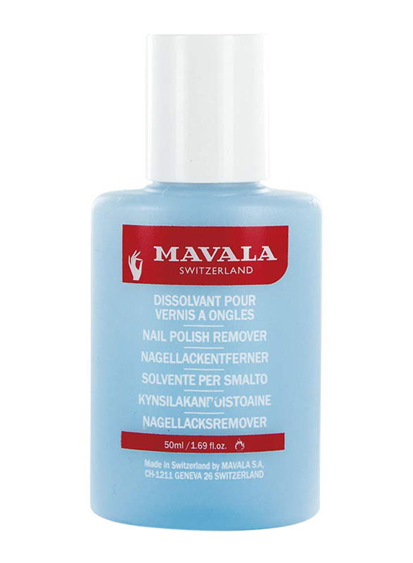 Mavala Nail Polish Remover, 50ml, Blue