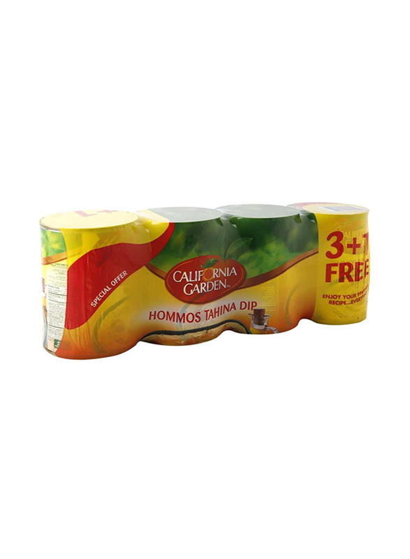 California Garden Hommos Tahina, 4 x 400g