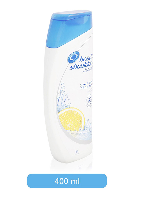 Head & Shoulders Citrus Fresh Anti-Dandruff Shampoo for Sensitive Scalp, 400ml