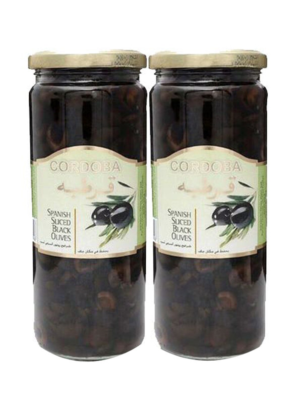 

Cordoba Sliced Black Olives, 2 x 230g