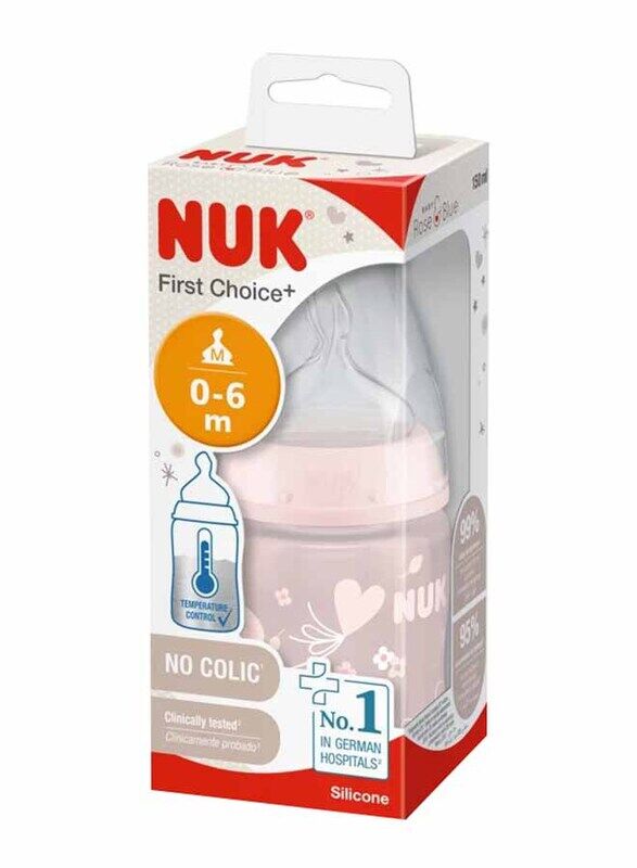 

Nuk First Choice Bottle, 150ml, Pink