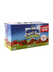Capri Sun No Added Sugar Strawberry Drink - 10 x 200ml