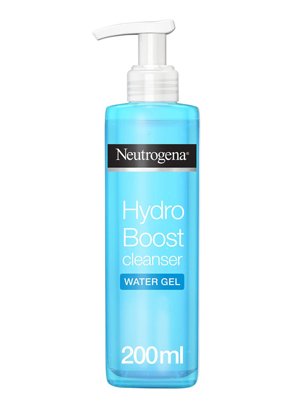 Neutrogena Hydro Boost Cleansing Water Gel, Normal to Dry Skin, 200ml