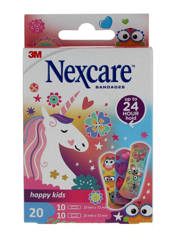 Nexcare Happy Kids Magic Bandages, 20 Piece