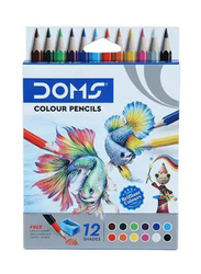 Doms Half Size Colour Pencil, 12 Pieces