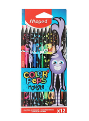 Maped Monster Colors Peps Set, 12 Pieces