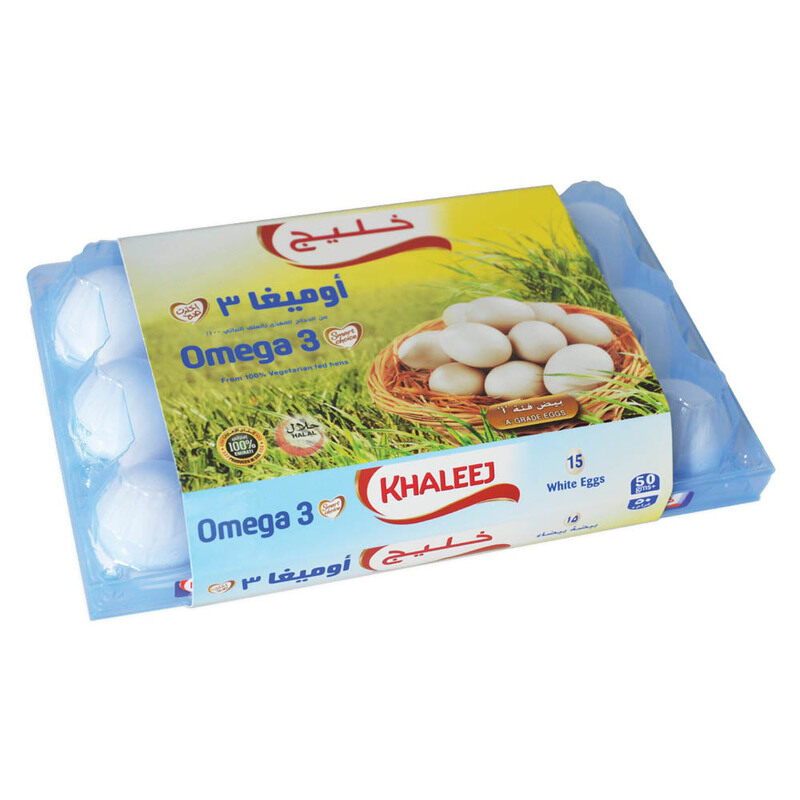 

Khaleej Eggs Omega3, 15