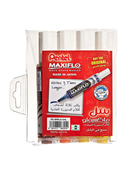 Pentel 4-Piece Maxiflo White Board Markers Set, Multicolour