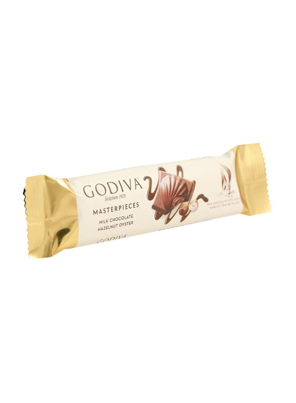 

Godiva Hazelnut Oyster Milk Chocolate Bar - 30g