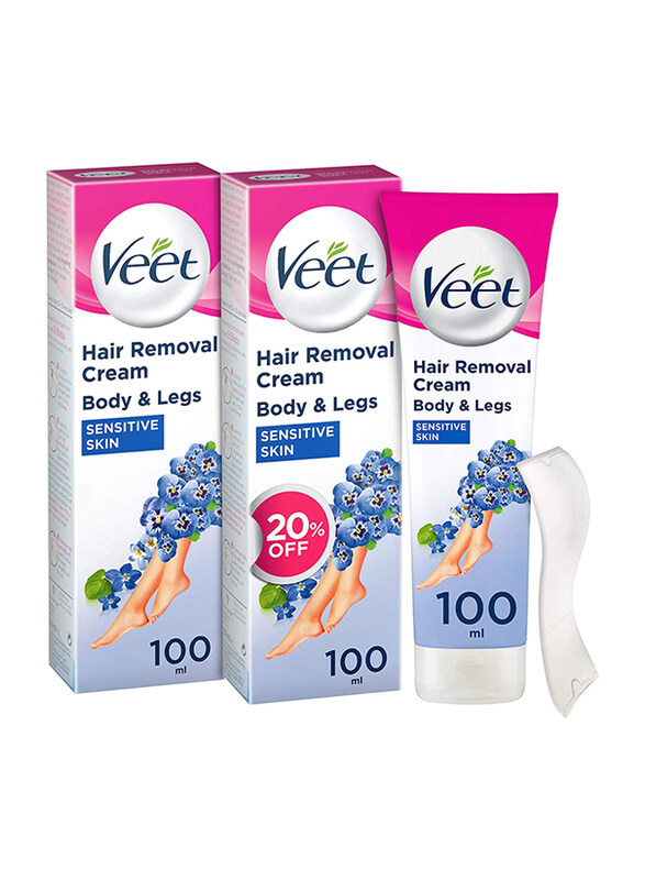 

Veet Cream Sensitive Skin - 100ml, 2 Pack