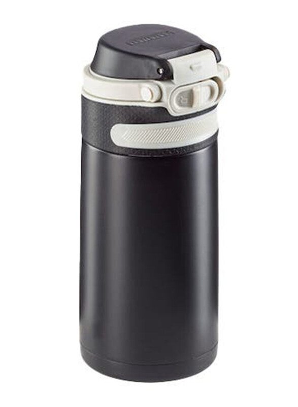 

Leifheit 350ml Insulation Flip Mug, 3243, Black