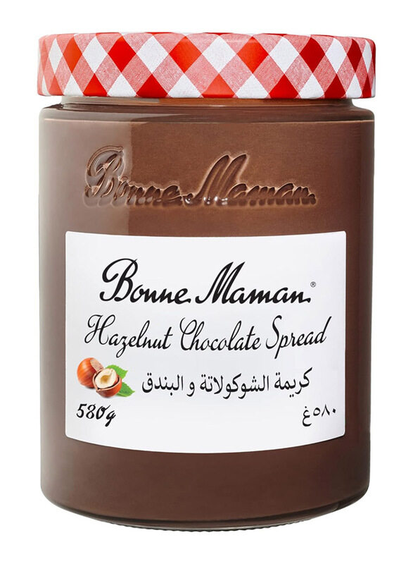 

Bonne Maman Hazelnut Chocolate Spread with Cocoa, 580g