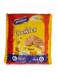 McVities Butter Cookies, 6 Packs - 408g