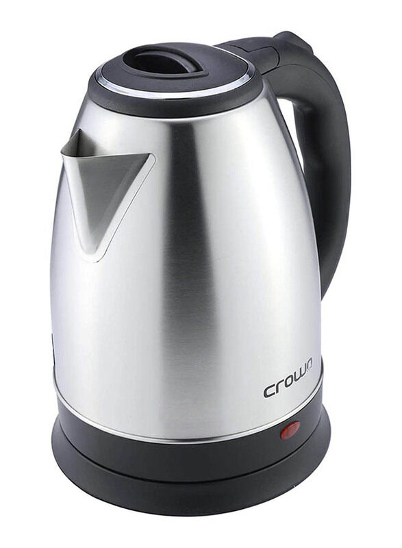 

Crownline 1.8 Liter Cordless Kettle - Kt-157, Silver