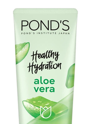 Pond's Healthy Hydration Gel Facial Cleanser for fresh Hydrated Skin Aloe Vera with 100% Natural Origin Aloe Vera Extract & Vitamin B3 Niacinamide, 100ml