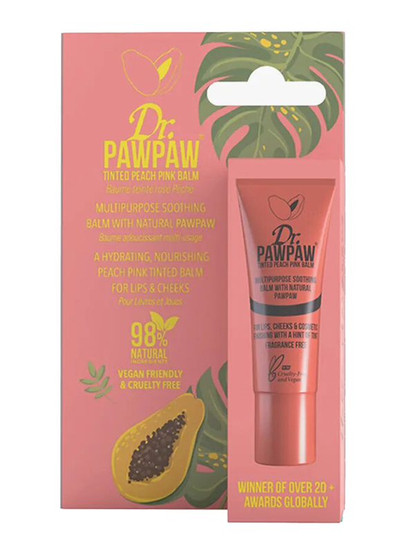 Dr.pawpaw Peach Pink Balm, 10ml