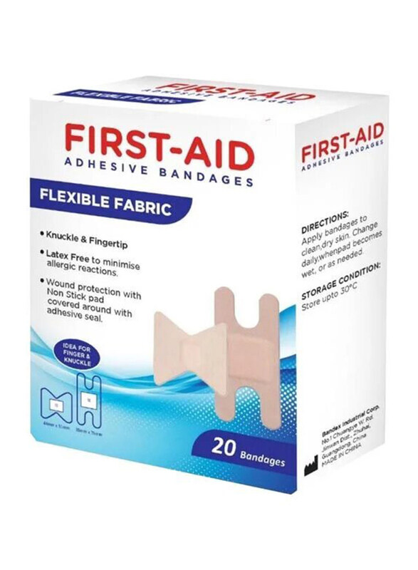 

First Aid Flexible Fabric Bandages