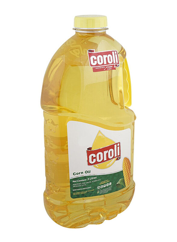 

Coroli Corn Oil, 1 Piece x 3 Liter