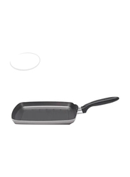 Brinox 24cm Non-stick Grill Pan, Grey