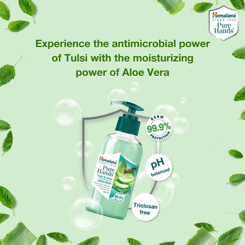 Himalaya Pure Hands Moisturizing Tulsi & Aloe Hand Wash, 250ml