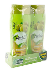 Vatika Olive & Henna Shampoo - 2 x 400 ml