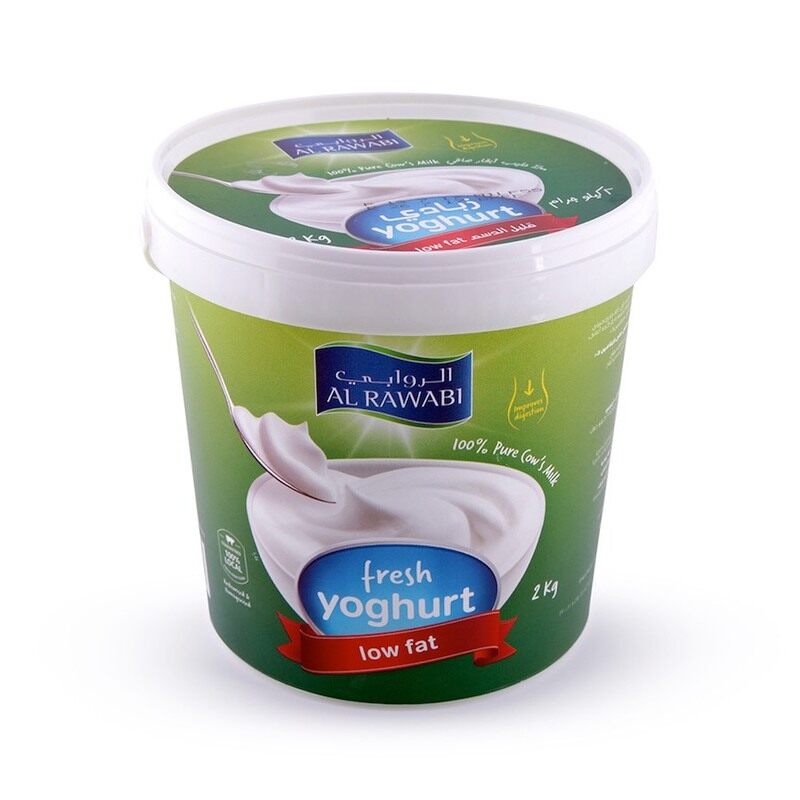 

Al Rawabi Full Cream Yoghurt, 2 KG