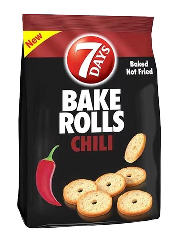 7Days Chilli Bake Rolls, 60g