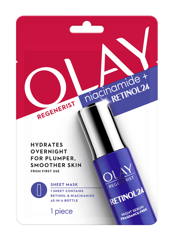 Olay Regenerist Niacinamide + Retinol Sheet Mask, 1 Piece