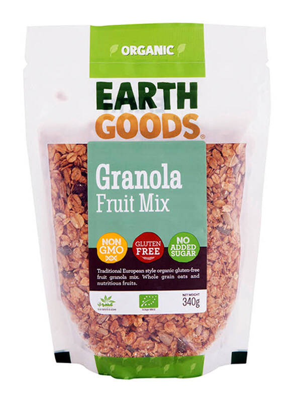 

Earth Goods Organic GF Fruity Granola, 340g