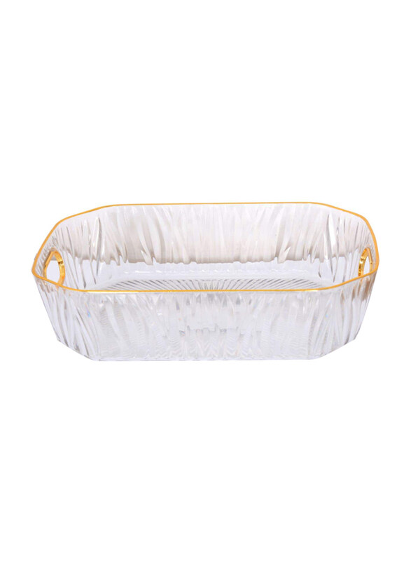 

Vitra Plus Fruit Rectangle Bowl, Clear